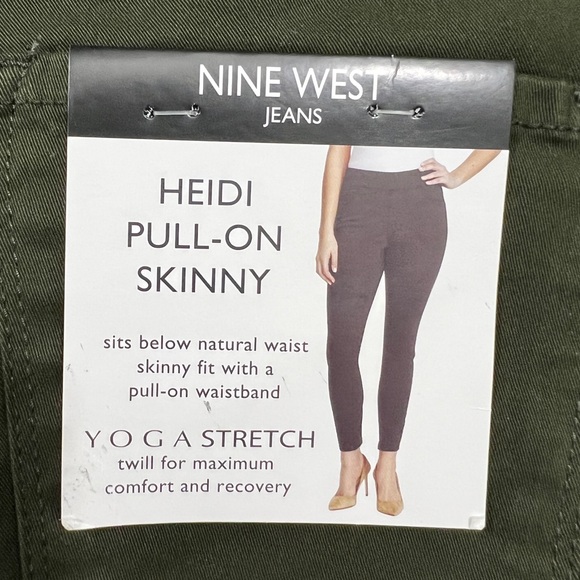 Nine West Olive Skinny Jeans - Picture 2 of 6
